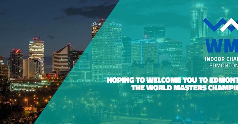 Edmonton will be the second Canadian host of WMA indoor worlds, after Kamloops, British Columbia, in 2010.