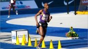 Bernard "Kip" Lagat, shown in 2010 Berlin race, is listed M40 WR man but still doesn't hold listed American record.