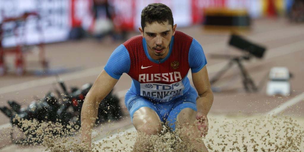 Aleksandr Menkov, 2013 world champion, been cleared to compete in 2018. He'll turn masters age 35 in December 2025.