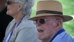 Linda and David Pain, observing a masters meet as honored guests, made everything possible for us.