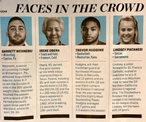 Here's how Irene is described in the current issue of Sports Illustrated.