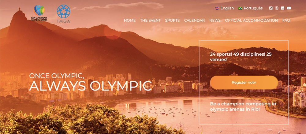 Rio still plans to host the Pan-American Masters Games (open to the world) in September. Buena suerte.