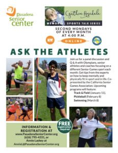 Flier for Jan. 11 sports talk with Linda, Dick and Willie. (PDF)