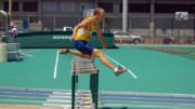 M60 hurdler Jeff Brower , shown at 2005 masters nationals in Hawaii, has cleared most bureaucratic barriers as well.