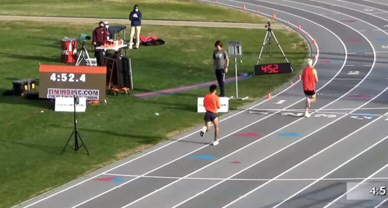 Dan King guts his way to American record M60 mile at Five and Dime meet in Columbia, South Carolina.