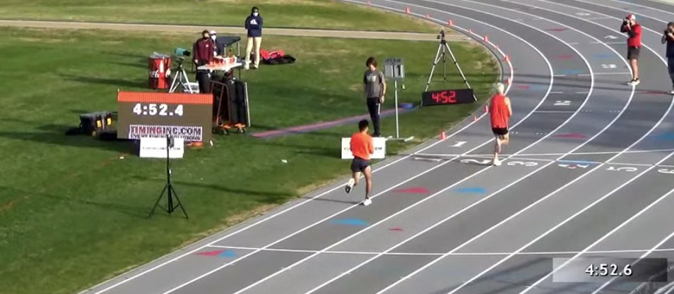 Dan King guts his way to American record M60 mile at Five and Dime meet in Columbia, South Carolina.