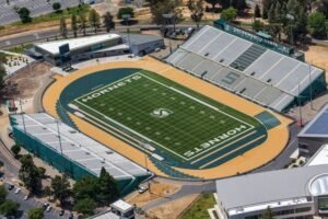 Sacramento State has a fast track but a dearth of shade for summertime scorching temps.